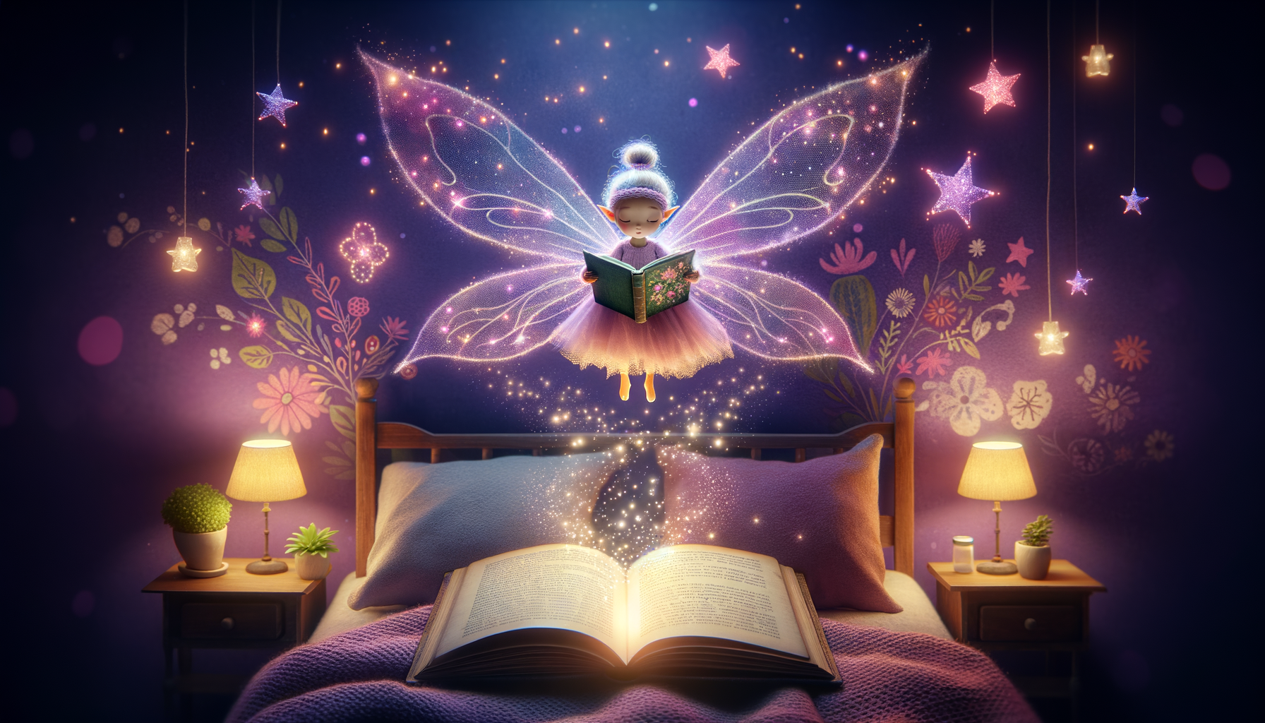 HUSHIKO Fairy reading magical bedtime stories
